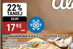 bi1 Magnum Lody mini w białej czekoladzie oferta