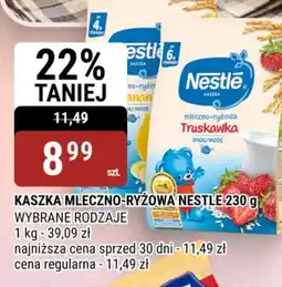 bi1 Nestlé Kaszka mleczno-ryżowa oferta