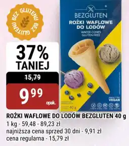 bi1 Bezgluten Rożki waflowe do lodów oferta