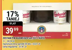 bi1 Budweiser Zestaw piw + kufel oferta