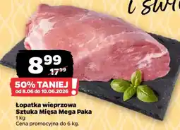 Netto Łopatka wieprzowa Sztuka Mięsa Mega Paka oferta