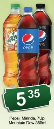 Eden Pepsi, Mirinda, 7Up, Mountain Dew oferta