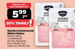 Netto Mistrz Rohus Szynka konserwowa oferta