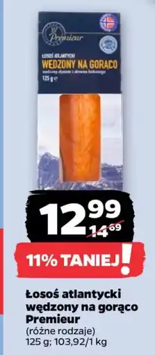 Netto Premieur Łosoś atlantycki wędzony na gorąco oferta