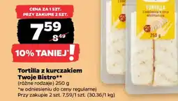 Netto Twoje Bistro Tortilla z kurczakiem oferta