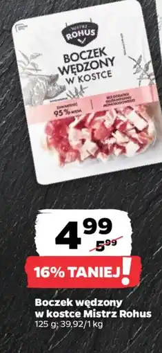 Netto Mistrz Rohus Boczek wędzony w kostce oferta