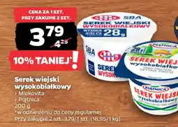 Netto Mlekovita Piątnica Serek wiejski wysokobiałkowy oferta