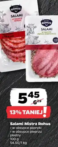 Netto Mistrz Rohus Salami oferta