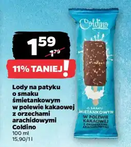 Netto Coldino Lody na patyku o smaku śmietankowym oferta