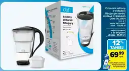 Carrefour Dzbanek szklany z wkładem filtrującym wodę UNIMAX STANDARD CRYSTAL DAFI oferta