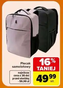 Carrefour Plecak samolotowy oferta