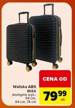 Carrefour Walizka ABS IBIZA oferta