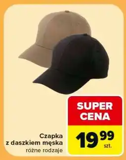Carrefour Czapka z daszkiem męska oferta