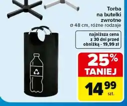 Carrefour Torba na butelki zwrotne oferta
