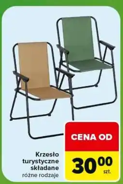 Carrefour Krzesło turystyczne składane oferta