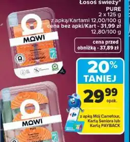 Carrefour Łosoś świeży oferta