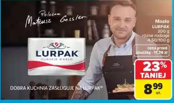 Carrefour Masło Lurpak oferta
