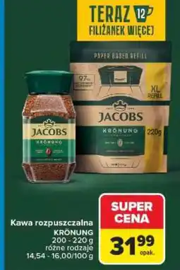 Carrefour Kawa rozpuszczalna Krönung oferta