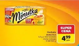 Carrefour Herbata Minutka oferta
