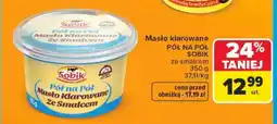 Carrefour Masło klarowane PÓŁ NA PÓŁ SOBIK oferta