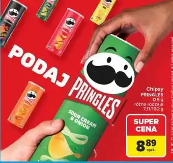Carrefour Chipsy Pringles oferta