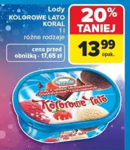 Carrefour Lody Kolorowe Lato Koral oferta