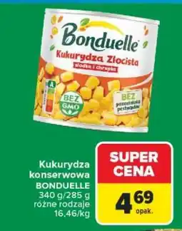 Carrefour Kukurydza konserwowa BONDUELLE oferta