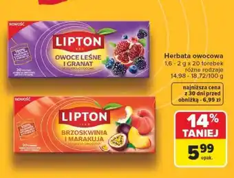 Carrefour LIPTON oferta