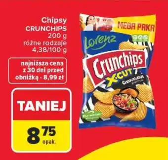 Carrefour Chipsy CRUNCHIPS oferta