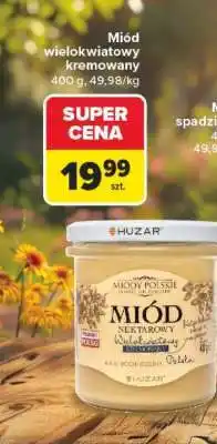 Carrefour Miód wielokwiatowy kremowany oferta