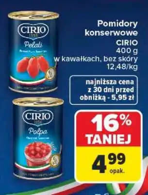 Carrefour Pomidory konserwowe oferta