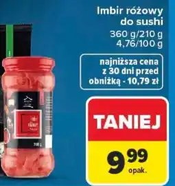 Carrefour Imbir różowy do sushi oferta