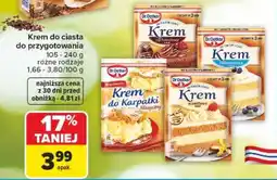 Carrefour Dr. Oetker Krem do ciasta do przygotowania oferta