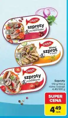 Carrefour Szproty oferta