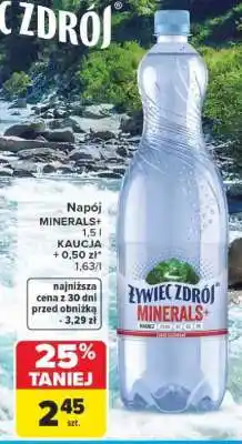 Carrefour Żywiec Zdrój Minerals + oferta