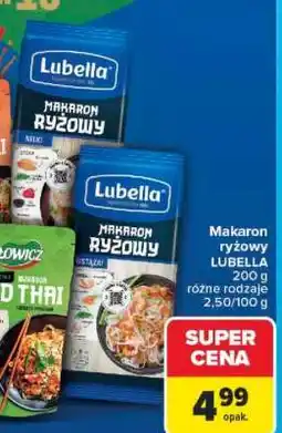 Carrefour Makaron ryżowy Lubella oferta