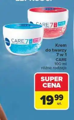 Carrefour Krem do twarzy 7 w 1 CARE oferta
