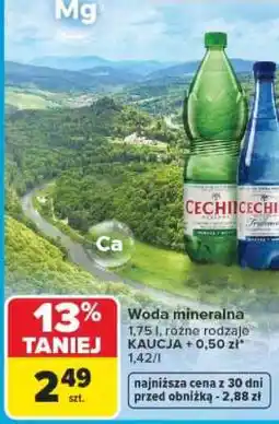 Carrefour Woda mineralna oferta