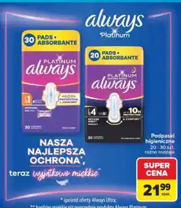 Carrefour ALWAYS Platinum oferta