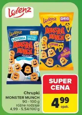 Carrefour Chrupki Monster Munch oferta