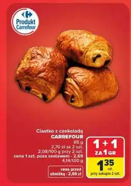Carrefour Ciastko z czekoladą oferta