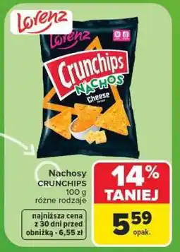 Carrefour Nachosy CRUNCHIPS oferta