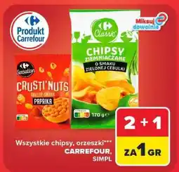 Carrefour Chipsy ziemniaczane oferta