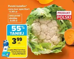 Carrefour Polski kalafior oferta