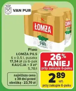 Carrefour Łomża Pils oferta