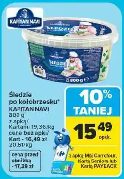 Carrefour Śledzie po kołobrzesku oferta
