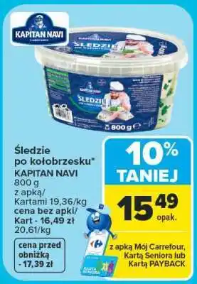 Carrefour Śledzie po kołobrzesku oferta