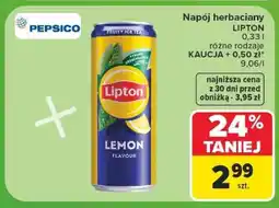 Carrefour Napój herbaciany Lipton oferta