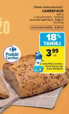 Carrefour Chleb wieloziarnisty CARREFOUR oferta