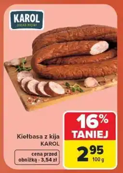 Carrefour Kiełbasa z kija oferta